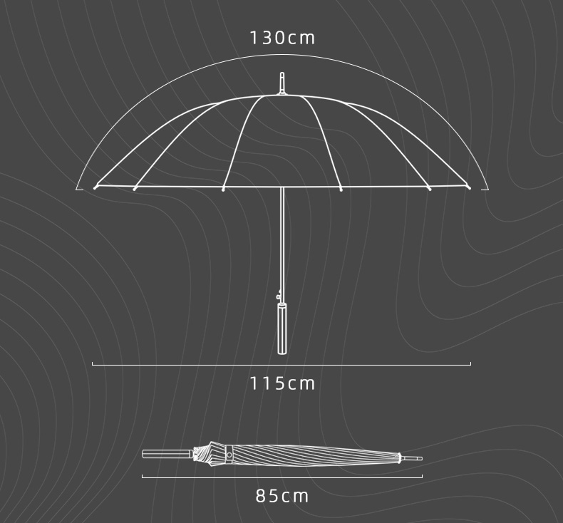 large wind resistant umbrella