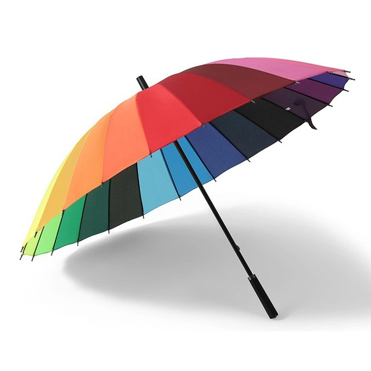 Regenbogen-Golfschirme