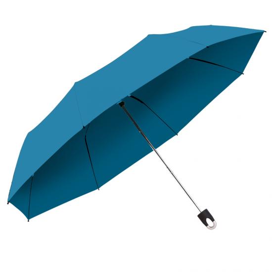 Massivfarbenhandbuch offener Regenschirm
