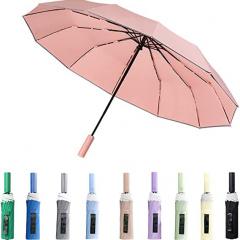 Golfschirm, großer Taschenschirm, 12 Rippen, windfester Regenschirm, kundenspezifischer Regenschirm