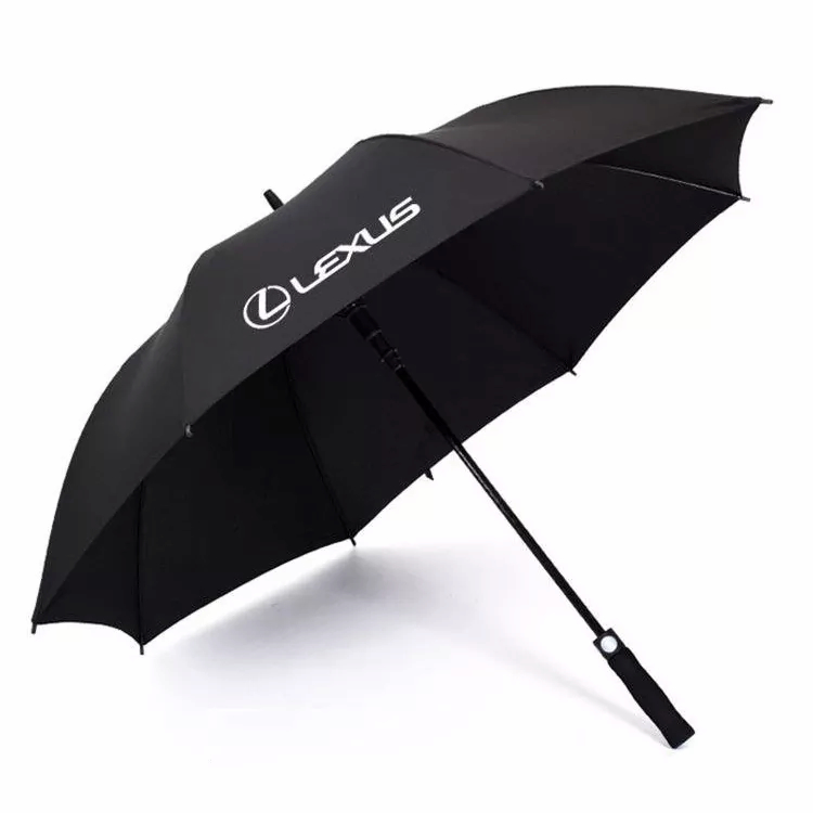 60 Zoll Promotional Customized Golf Umbrella Extra Large Straight Handle Automatic Open Business Umbrella Großhandel
