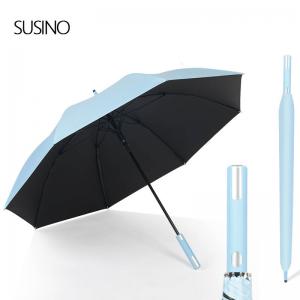 Kundenspezifischer Regenschirm-Entwurfs-großer langer Handgriff-Golf-Regenschirm-Werbungs-Regenschirm
