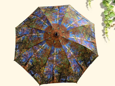 Genießen Sie die Schönheit der Natur mit unseren bedruckten Regenschirmen